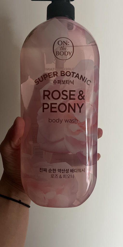 온더바디 수퍼보타닉 바디워시 로즈 앤 피오니향, 900g, 2개