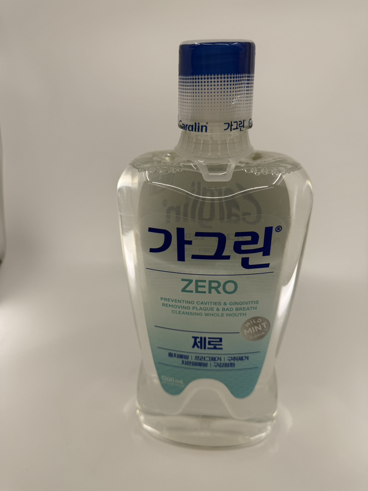 가그린 제로 구강청결제, 1.2L, 2개