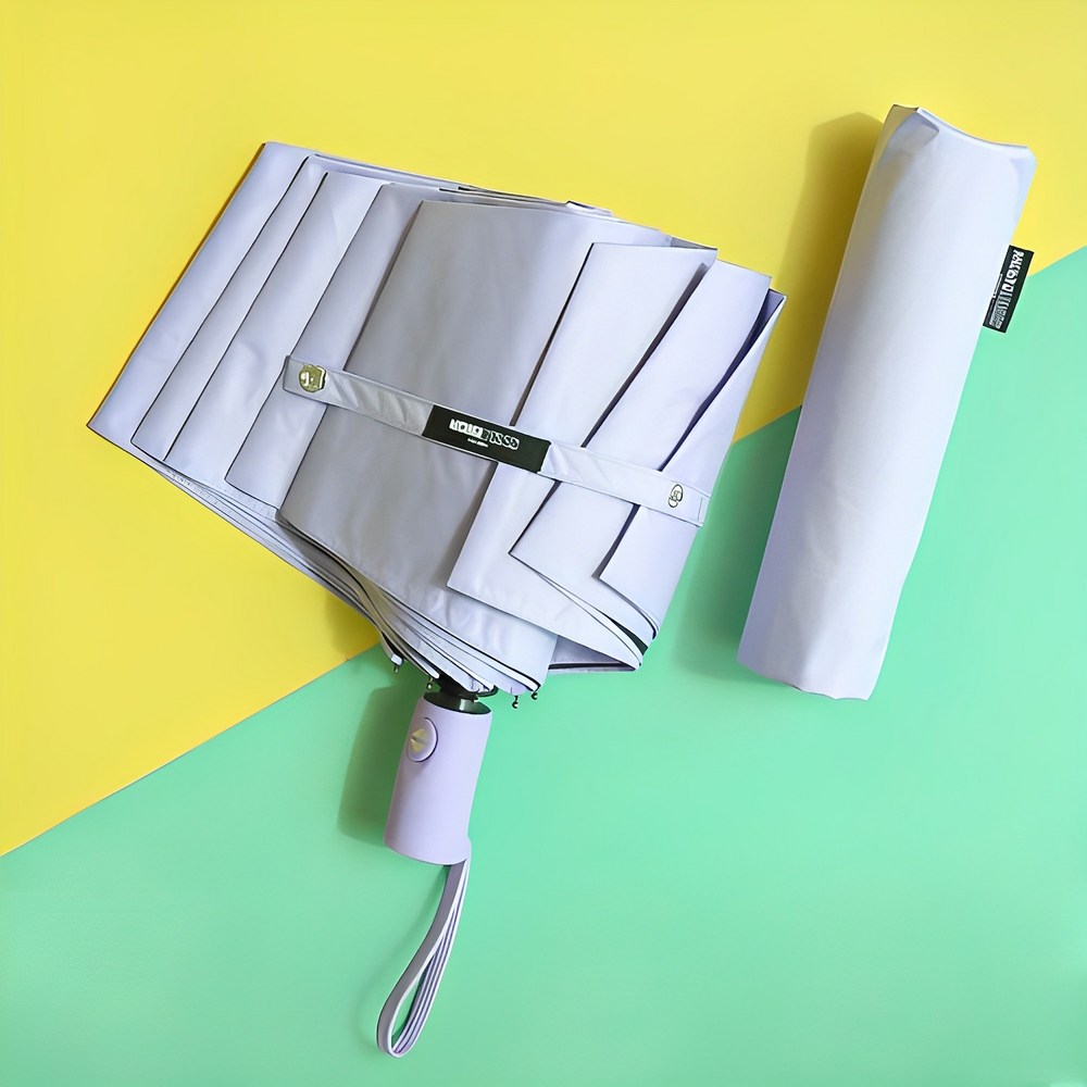 천천히 펴면 드넓은 보호막, 미치코런던 55 UV자외선차단 암막 자동우산 양산