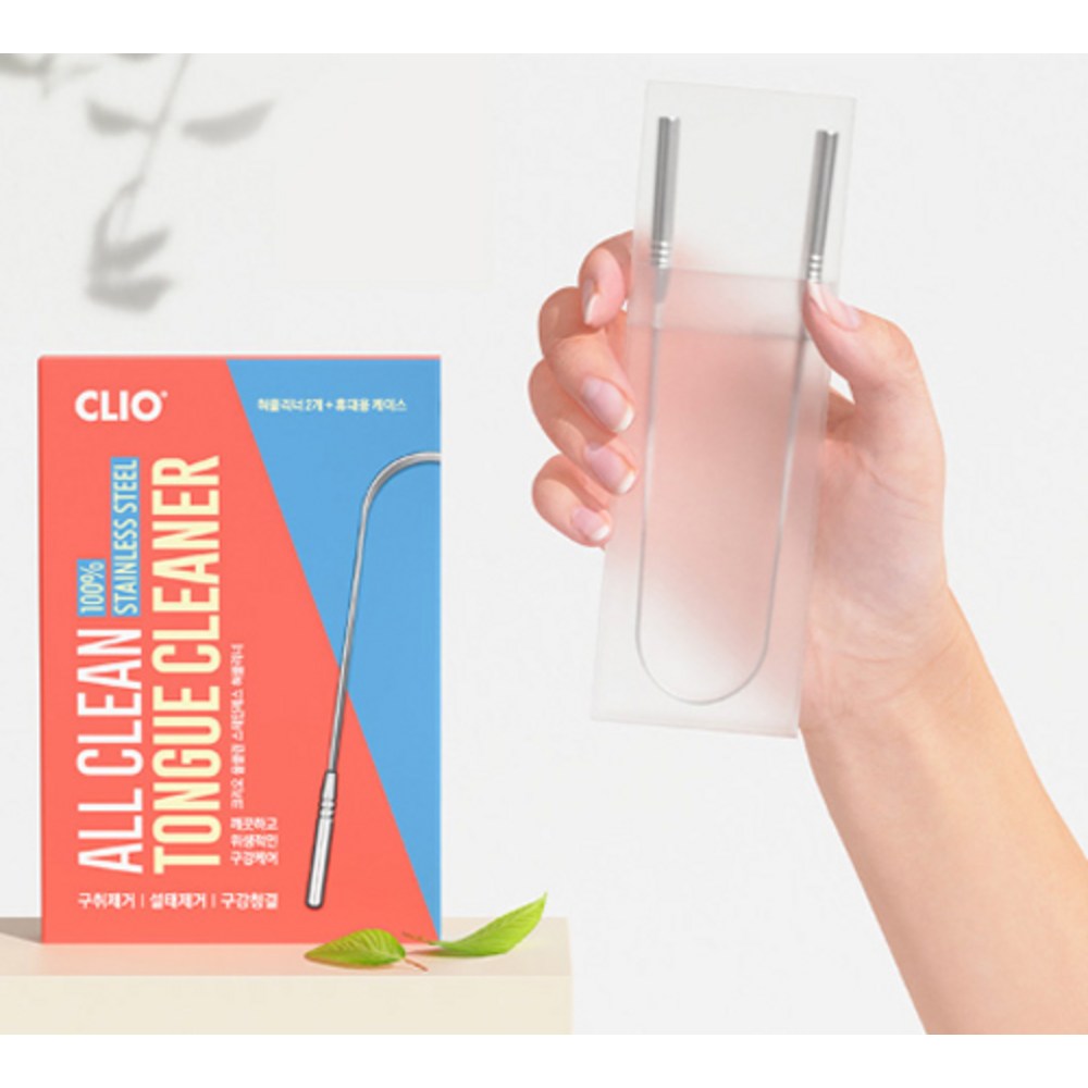 크리오 올클린 혀클리너: 구강 건강 혁명