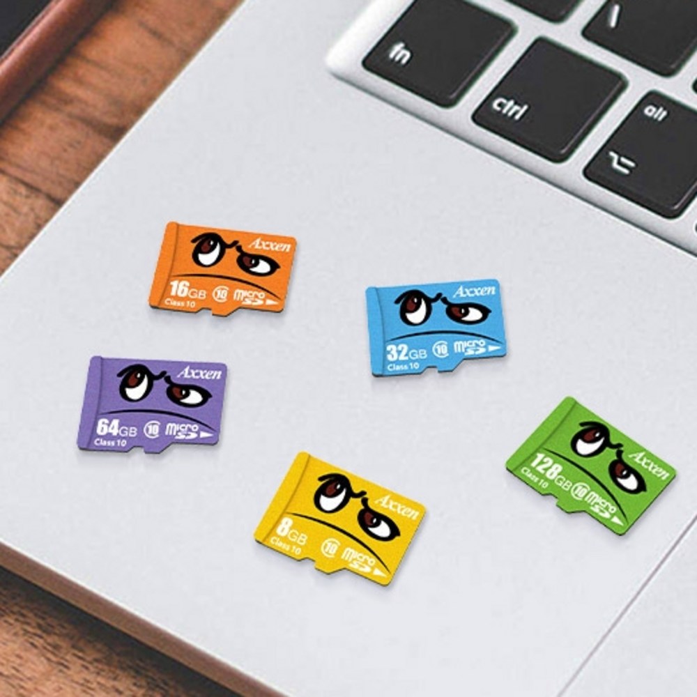 액센 캐릭터 마이크로 SD 카드: 빠르고 안정적이며 다양한 디지털 디바이스에 이상적인 스토리지 솔루션