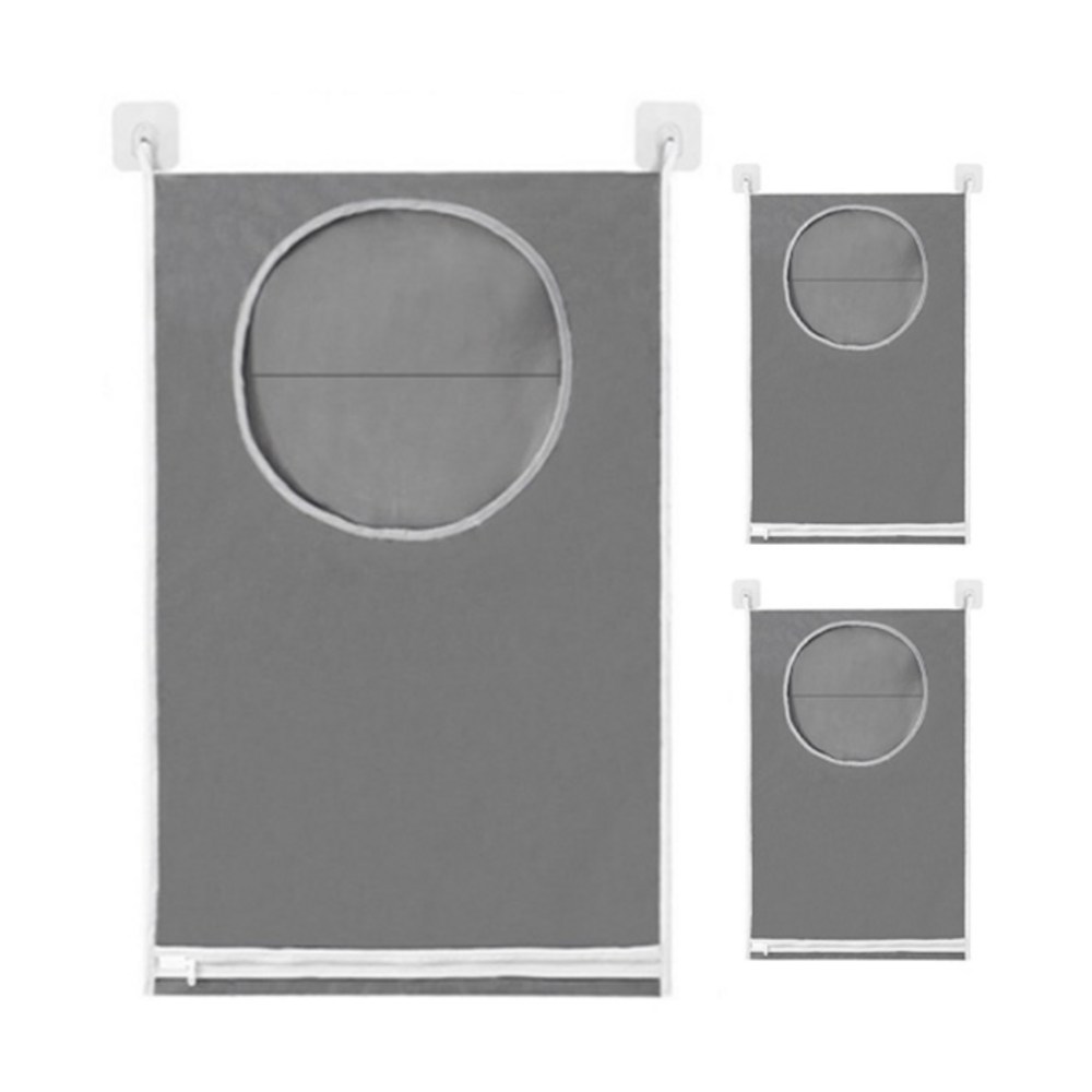 모벨리 부착식 벽걸이 빨래 주머니 기본형, 그레이, 3개