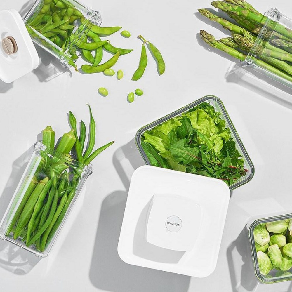 아이바큠 로이첸 레귤러 3종 세트: 주방의 필수품으로 효율적인 수납과 세련된 스타일 제공