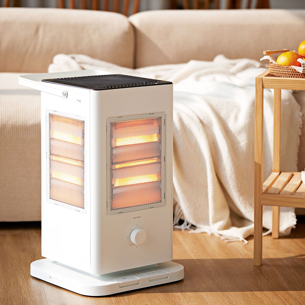 다섯 방향 온기로 채우는 따뜻한 겨울, 듀플렉스 발터치 오방향 전기히터