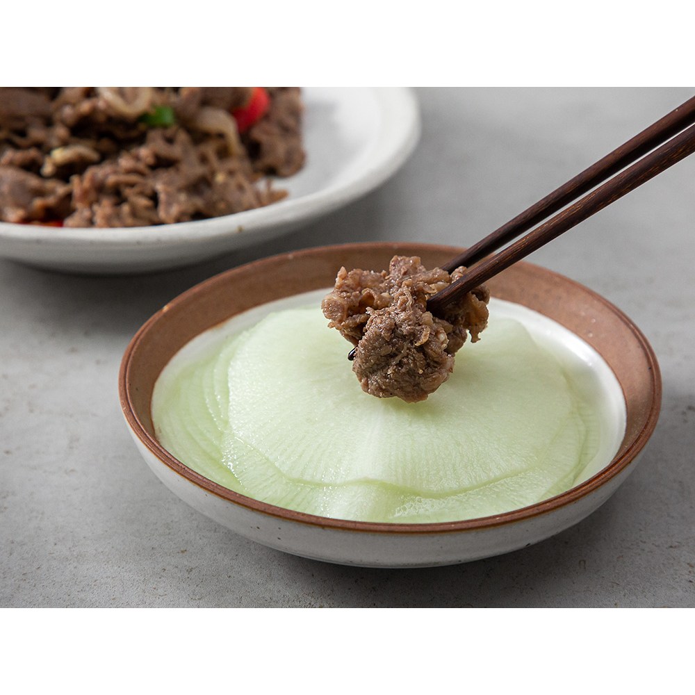 식사의 즐거움을 더하는 곰곰 와사비쌈무