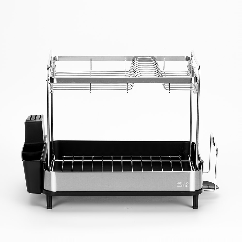 주방의 품격을 높이는 헬로제인 스텐304 식기건조대 블랙 에디션!