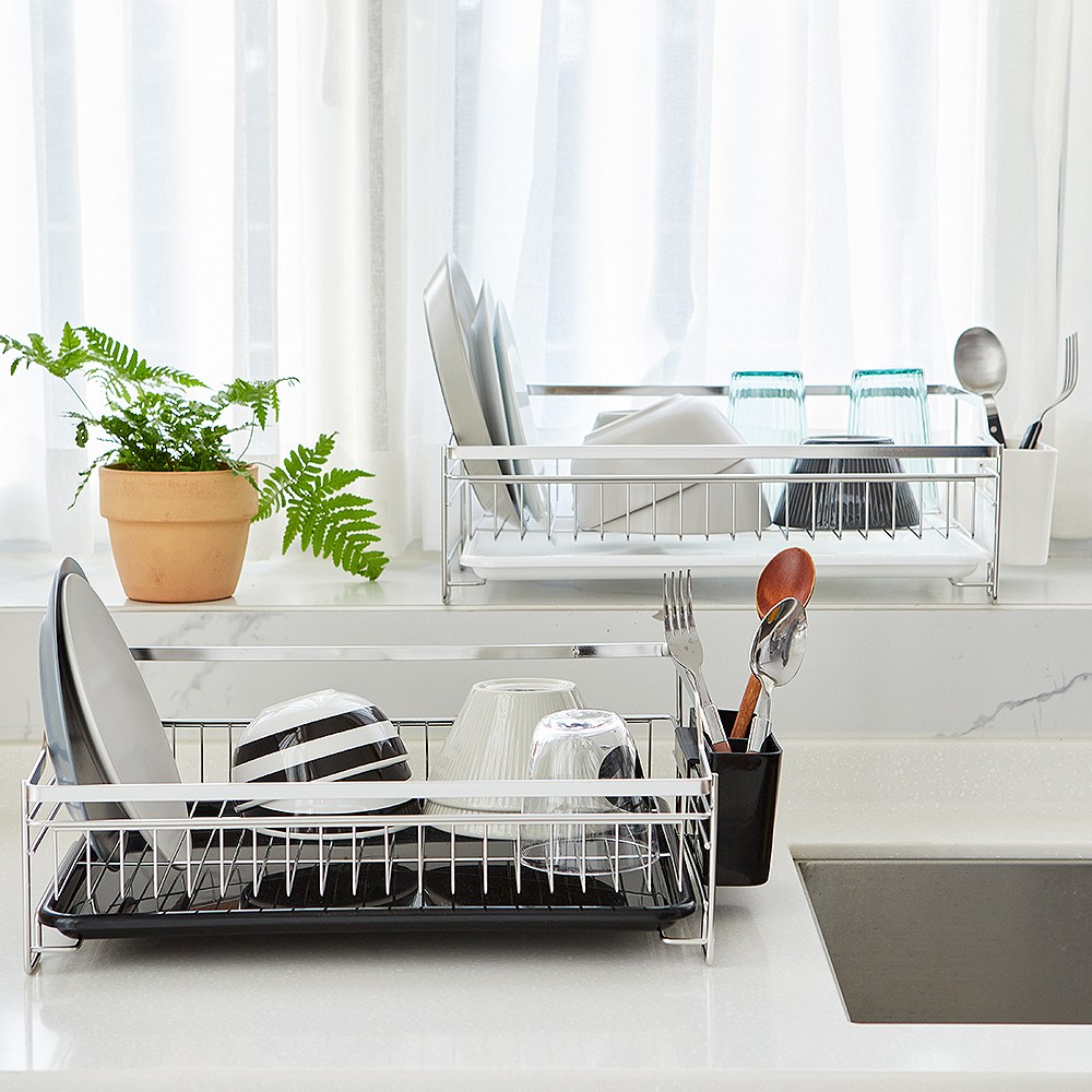 주방에 혁신을! 하이라인 스테디 식기건조대로 설거지 후 뽀송함을 만나보세요 ✨