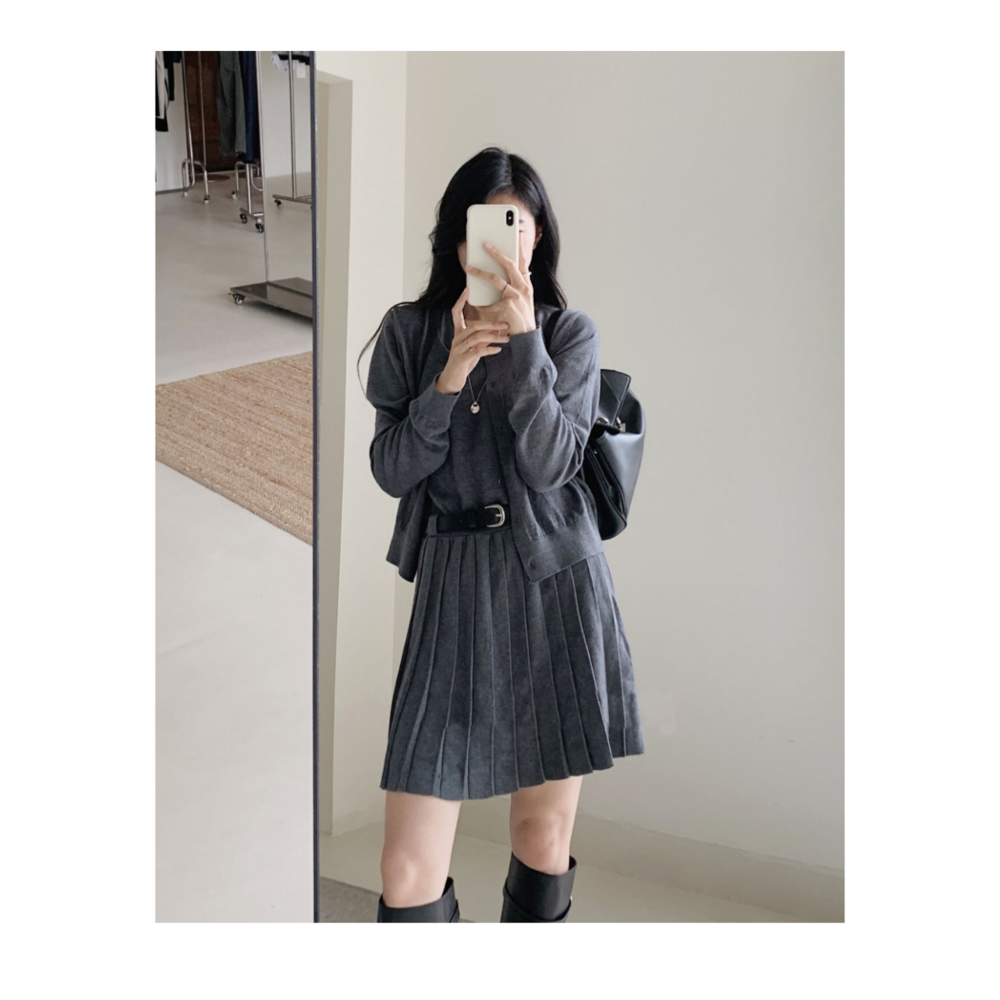 안나 원피스 세트로 가을 여신 스타일 완성!