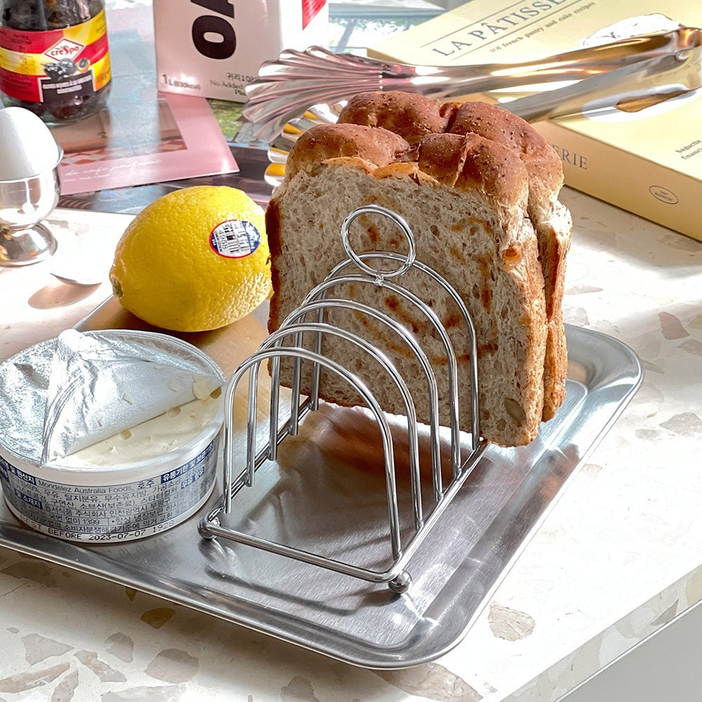 주방에 감성을 더하는 이이공브이샵 매트 스텐 식빵랙