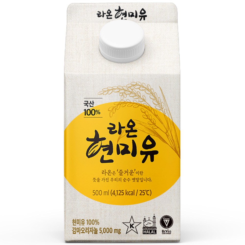 라온 현미유 (500ml), 500ml, 2개