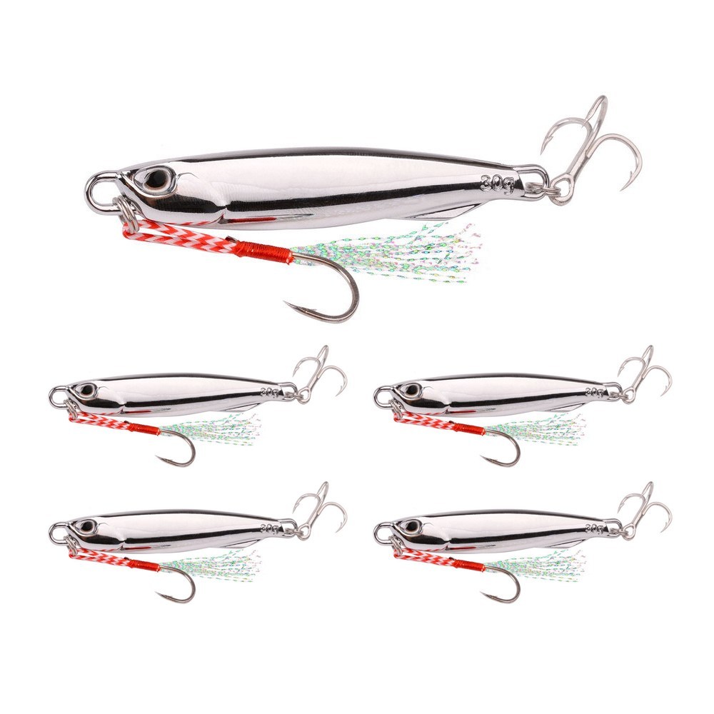 행운을 파는 낚시: 최고의 크롬 메탈지그로 바다를 정복하세요