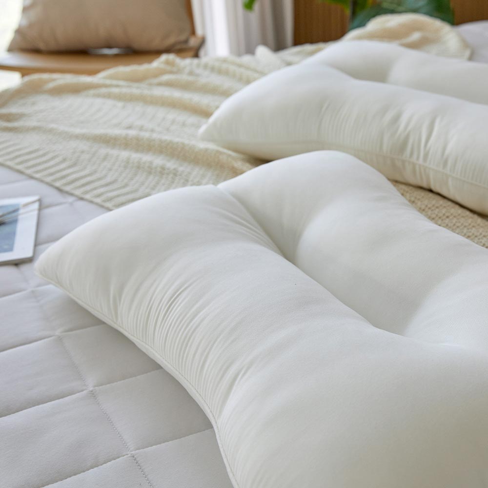 깨끗하고 편안한 수면을 위한 항균 경추 베개솜