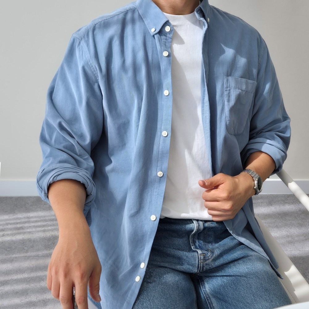 따뜻함과 스타일을 모두 갖춘 스타일리브 코듀로이 셔츠, 지금 바로 만나보세요!