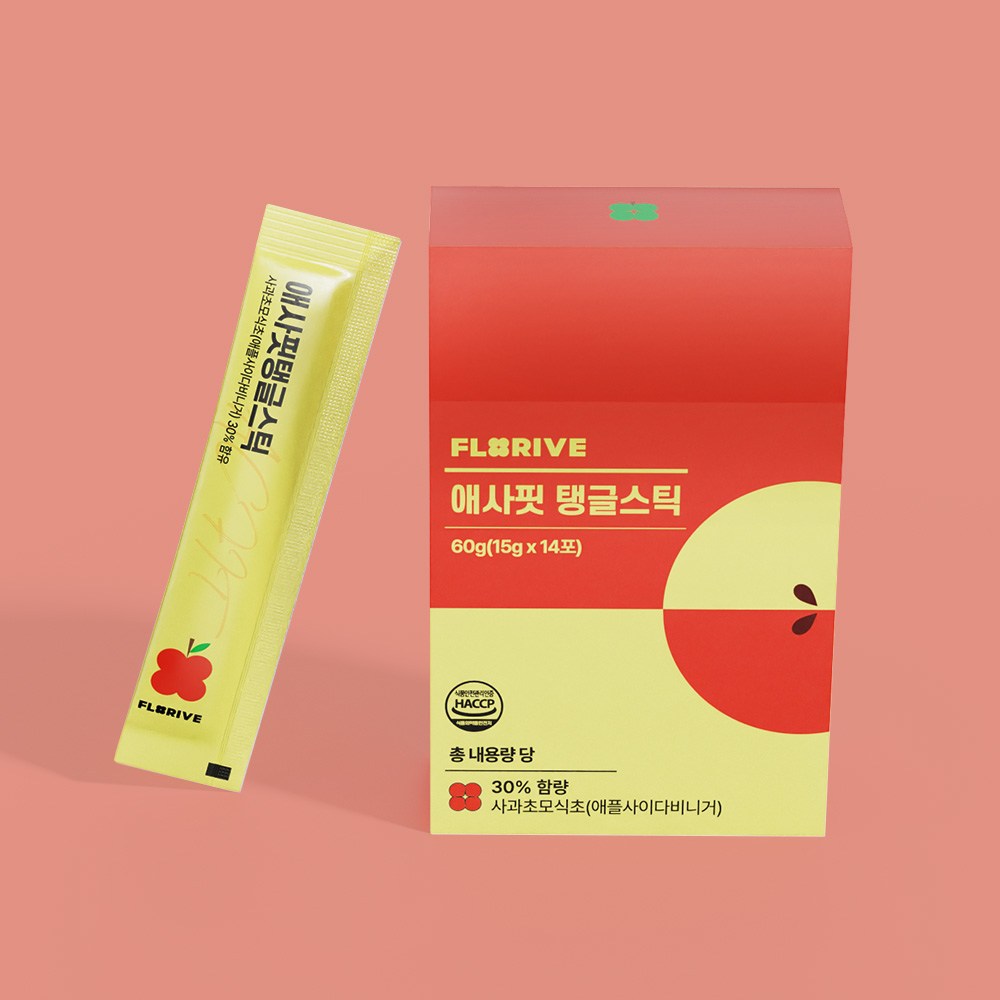 애사비와 사과초모식초를 결합한 독특한 몸매 관리 보충제