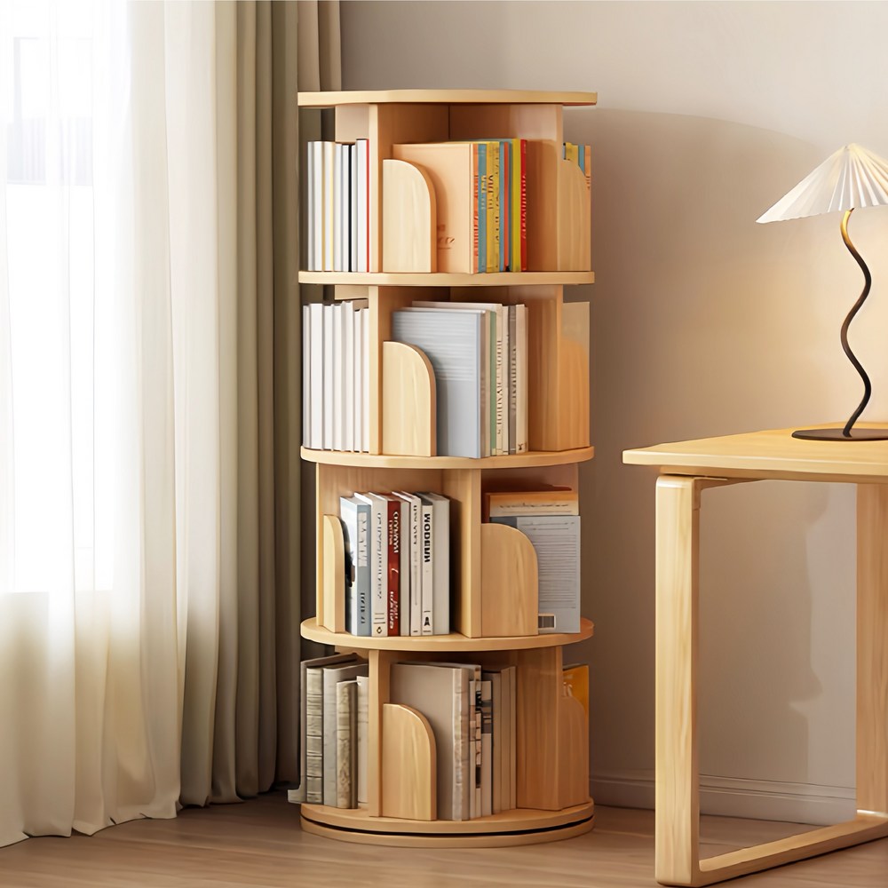 KURUA 학생 대용량 원형 책장, 공간 활용의 새로운 패러다임 리바트슬라이딩책장