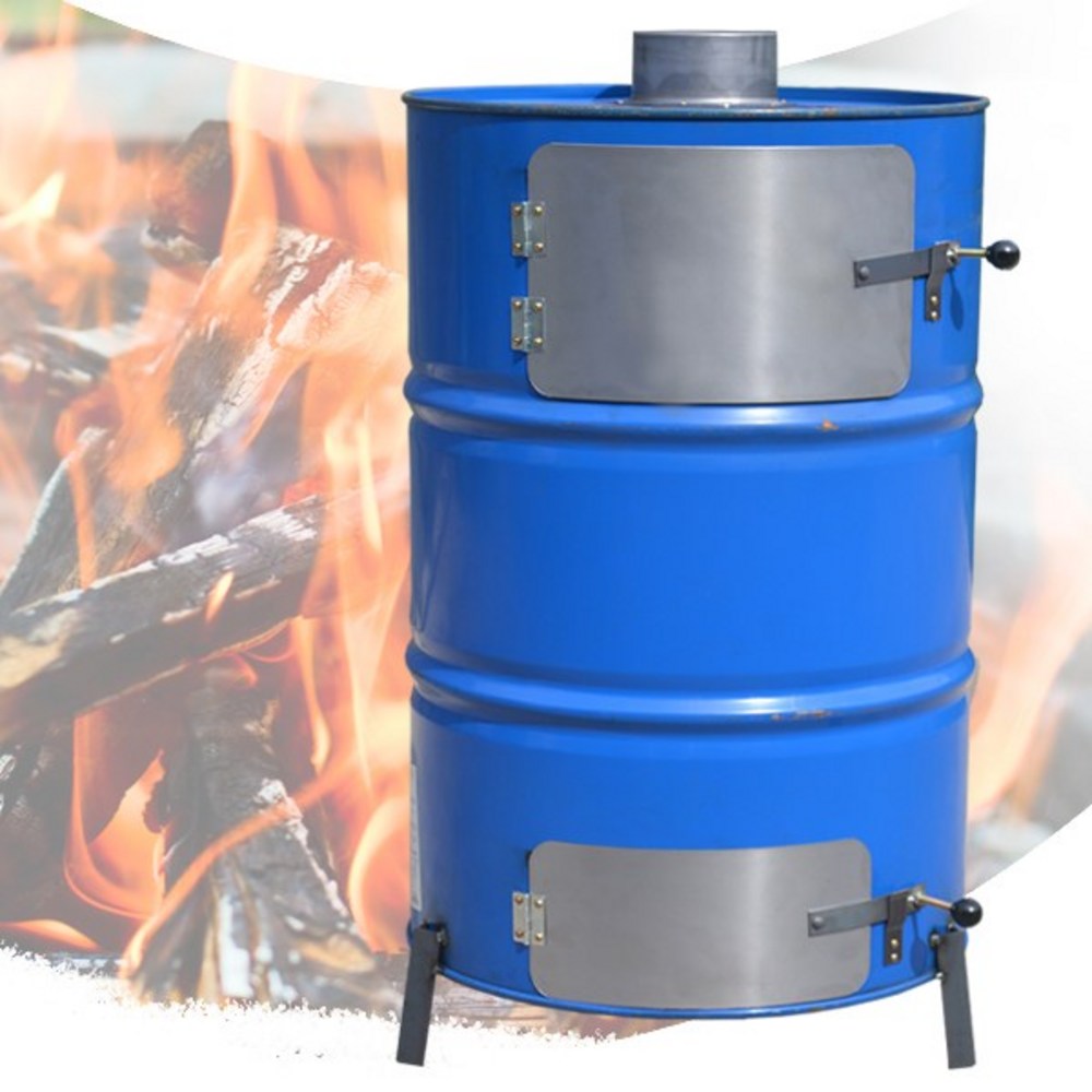 DS산업 드럼통 소각난로: 따뜻함과 안전으로 겨울을 녹이다