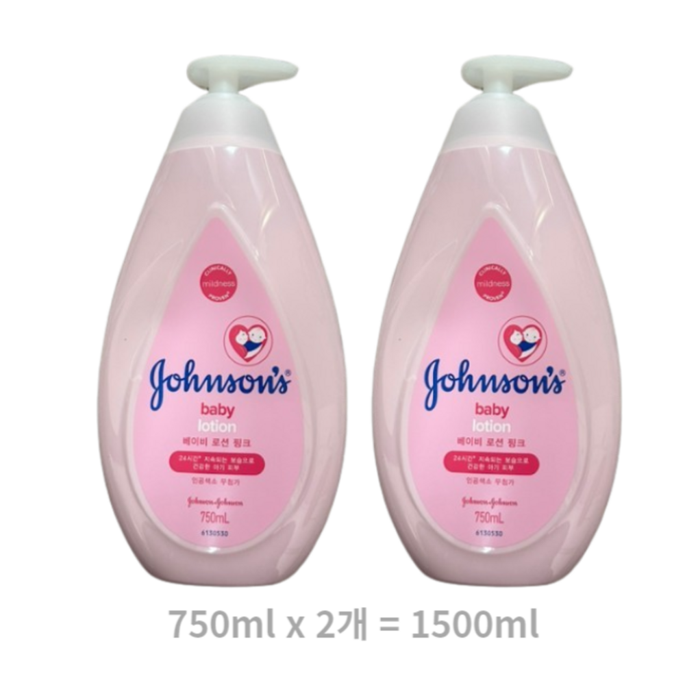 존슨즈 베이비 로션 핑크, 500ml, 1개