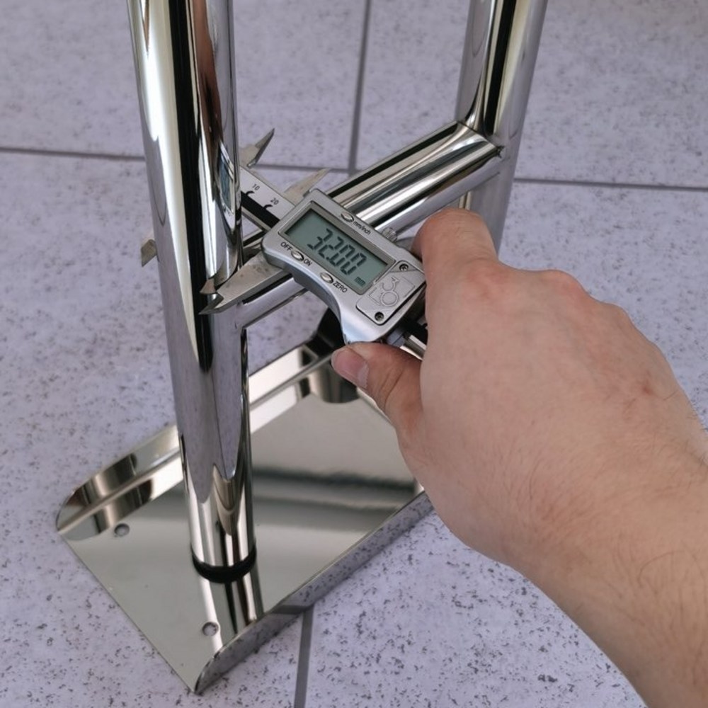 장애인과 노인의 욕실 편의와 안전을 위한 필수 아이템: SUS 상하가동식 손잡이