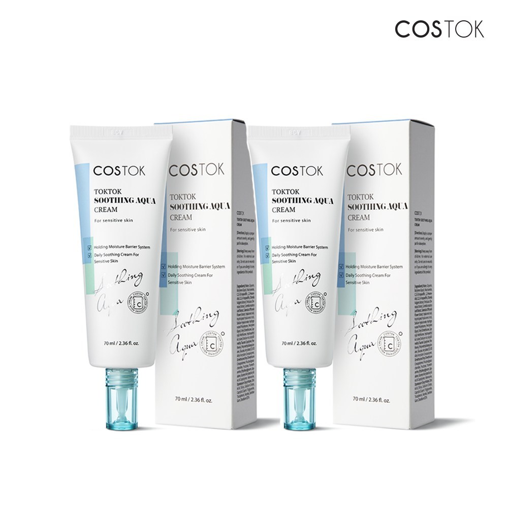 코스톡 톡톡 수딩모이스처크림 50ml 1+1 기획, 2개