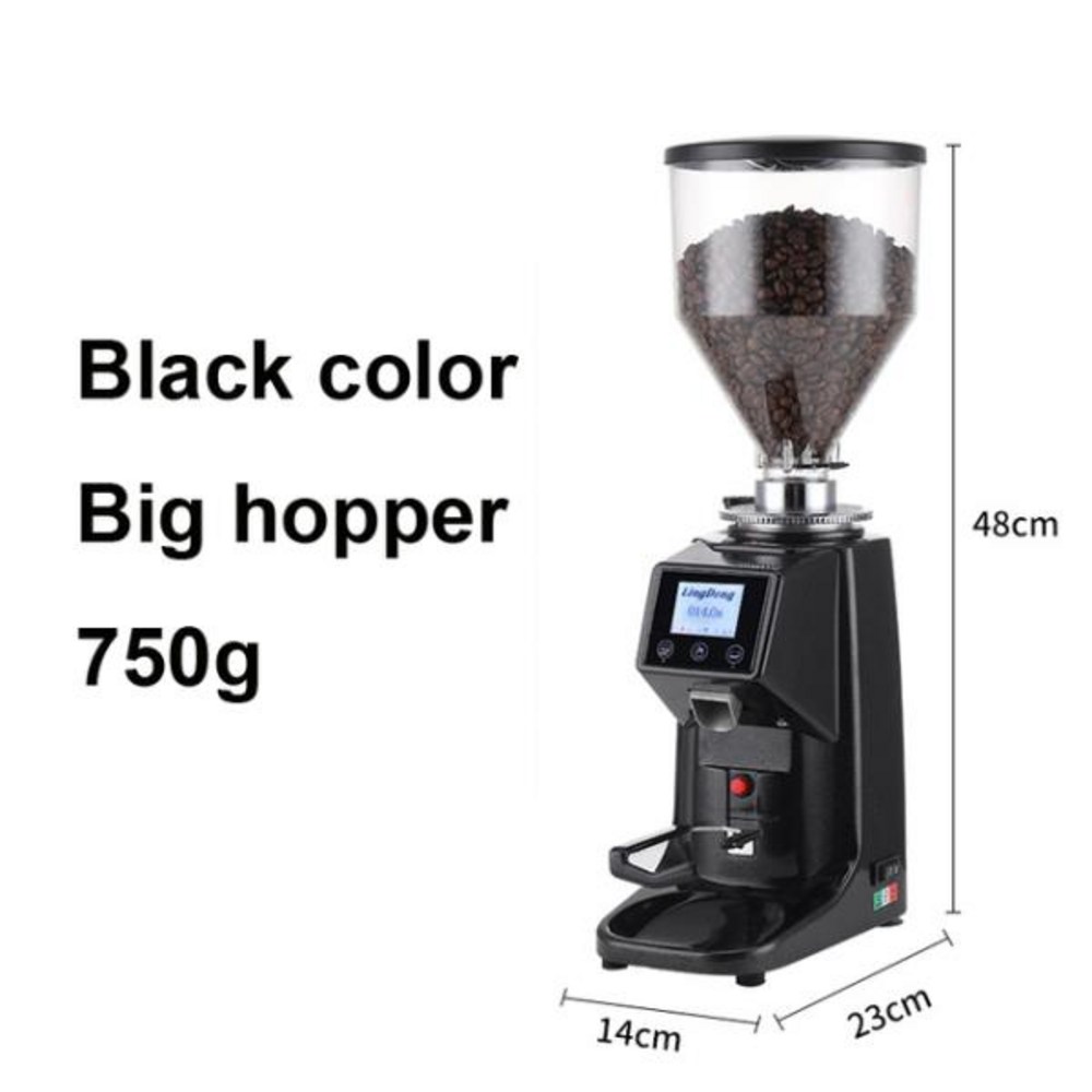 전문 에스프레소 커피 그라인더 콩 머신 전기 플랫 블레이드 커피 밀 콩 그라인더 110V 220V - 원두분쇄기 | 쿠팡