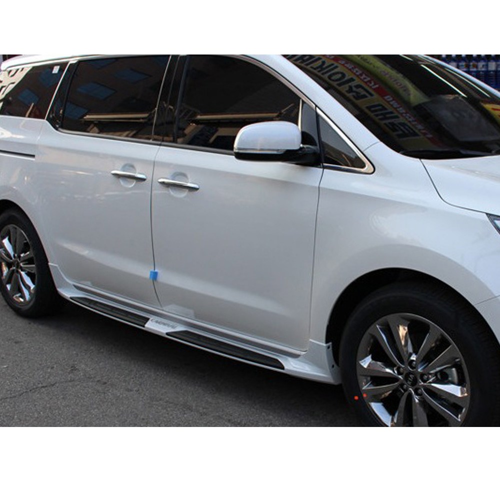 올뉴카니발의 새로운 매력을 더해줄 크롬타입 사이드스텝 카니발사이드스텝