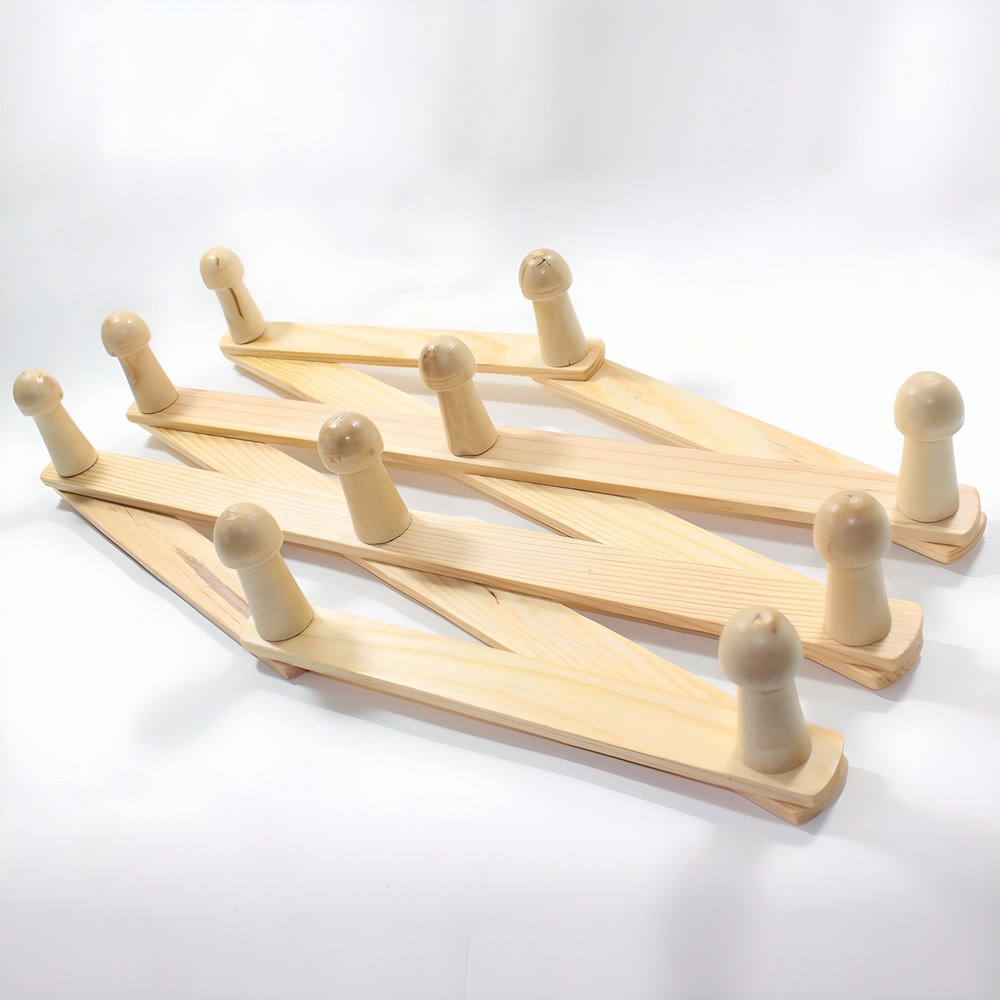 실용성과 미적 감각을 모두 갖춘 10구 자바라옷걸이 벽걸이행거