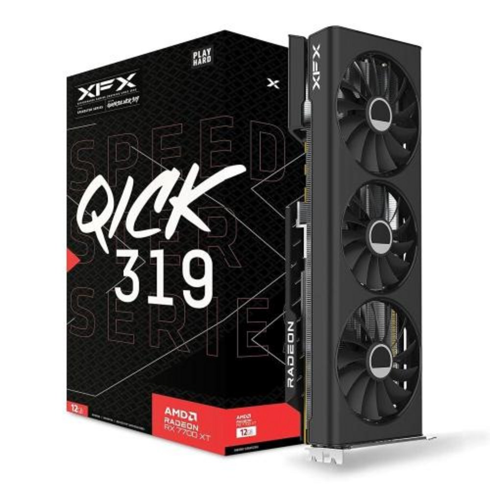 XFX Speedster MERC310 AMD Radeon RX 7900XTX 블랙 게이밍 그래픽 카드 24GB GDDR6 RDNA 3 RX-79XMERCB9 포함