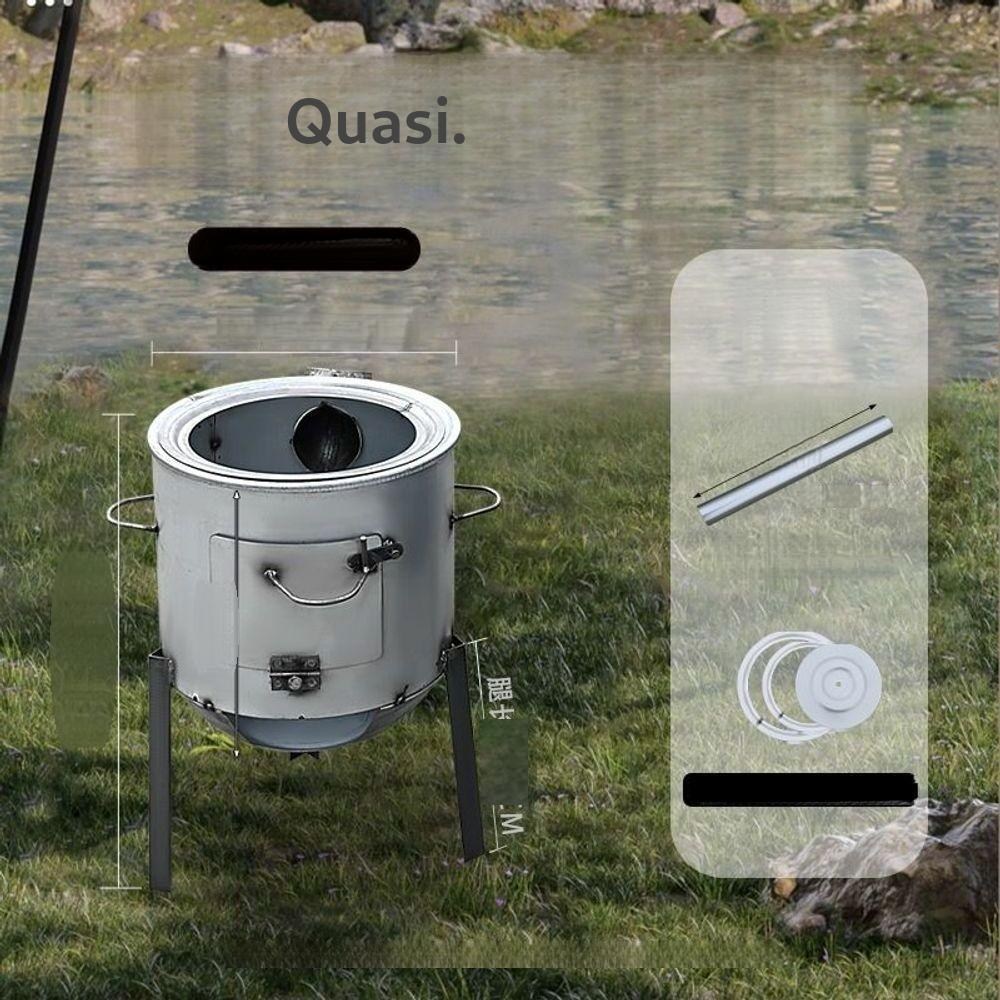 휴대용 고효율 장작 난로: 따뜻함과 편리함을 담아 어디든 훈훈하게!