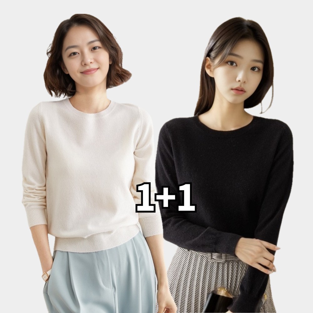 부드러운 촉감, 세련된 디자인, 가을 스타일을 완성하는 데이즈몰 여성 니트 티셔츠