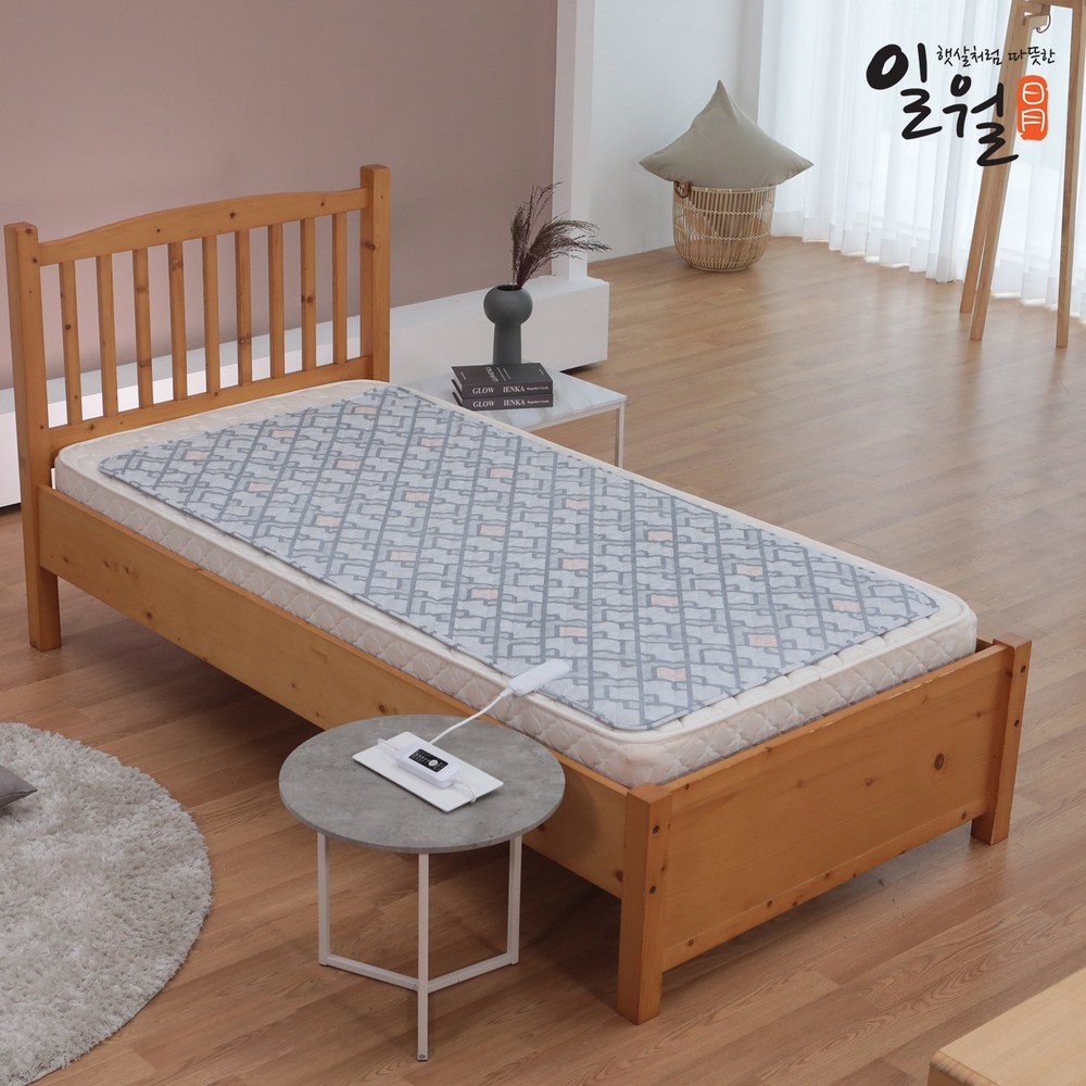 따뜻함과 경제성을 모두 잡은 일월 체크그레이 카본매트로 스마트한 겨울나기!