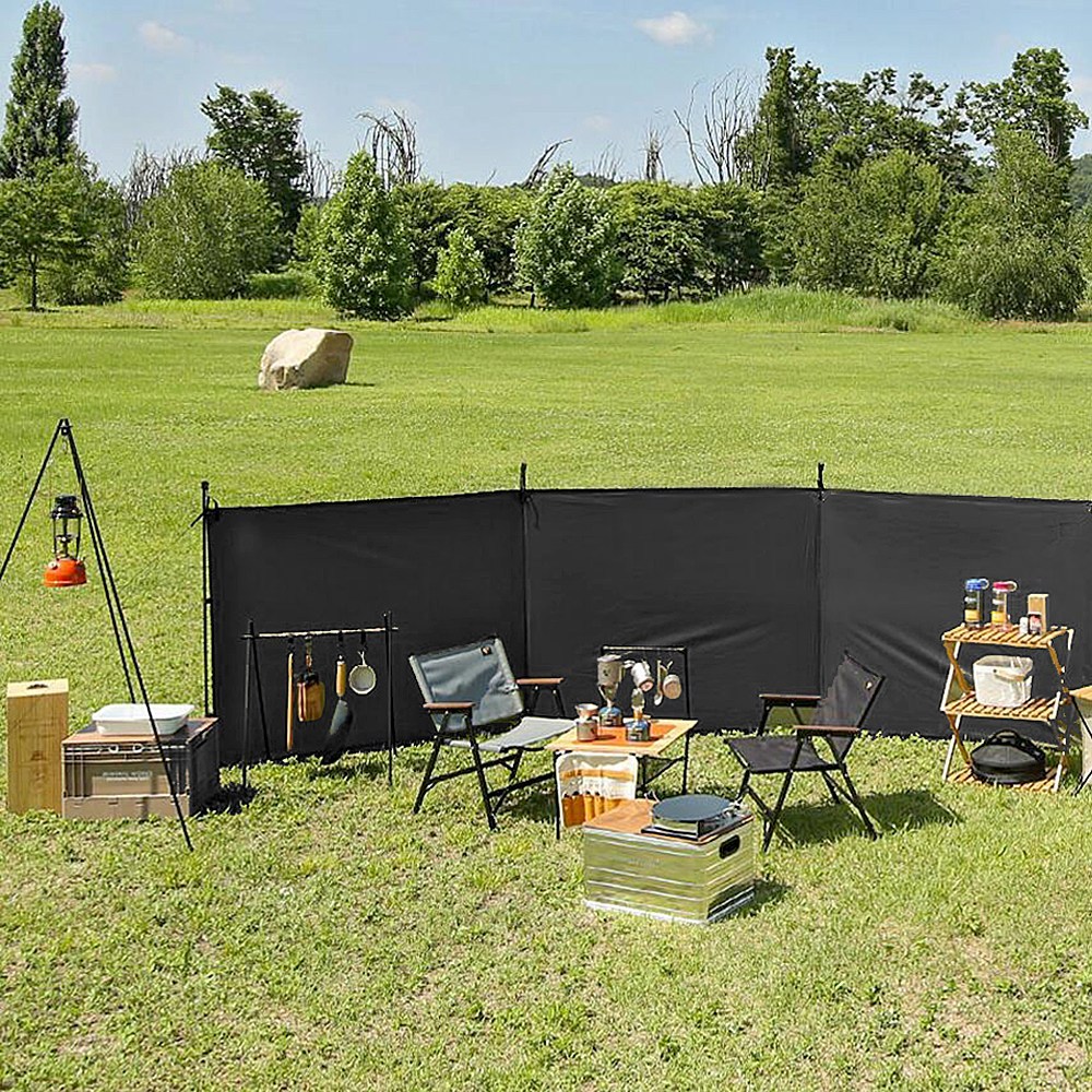 야외 모험을 위한 편안한 비바람 차단막