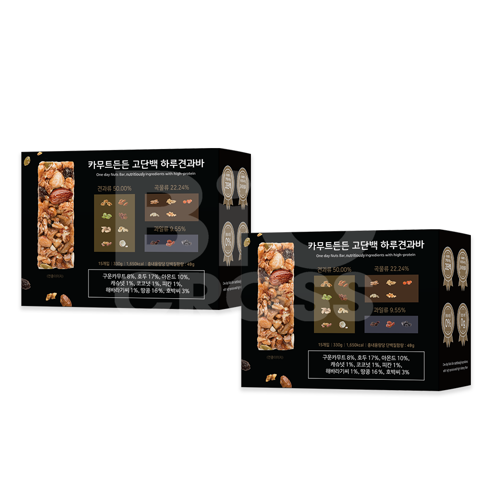 고단백질을 위한 완벽한 선택: 고단백 카무트든든 하루견과바