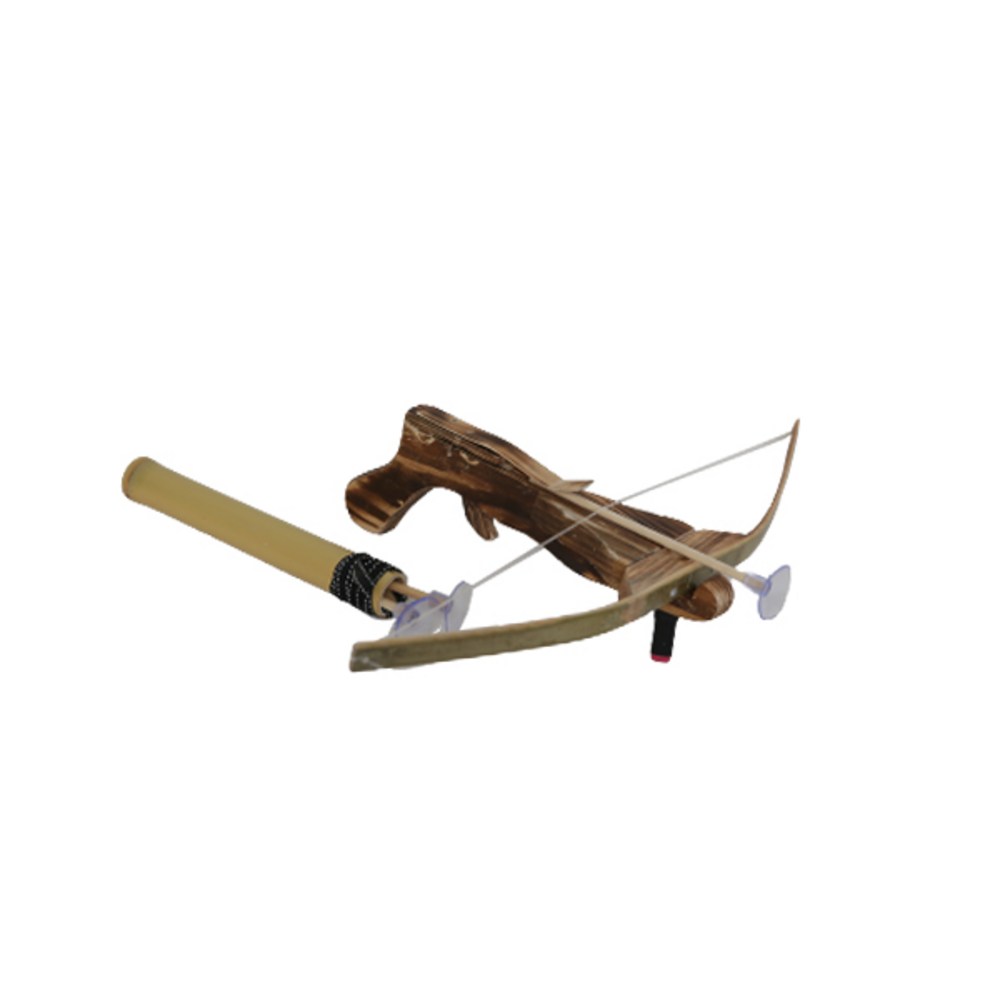 자연을 담은 하나로 대나무 석궁, 아이의 꿈을 쏘아 올리세요!