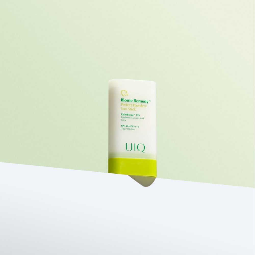 완벽한 햇살 차단과 피부 건강을 위한 혁신: 유이크 바이옴 레미디 퍼펙트 보송 선스틱