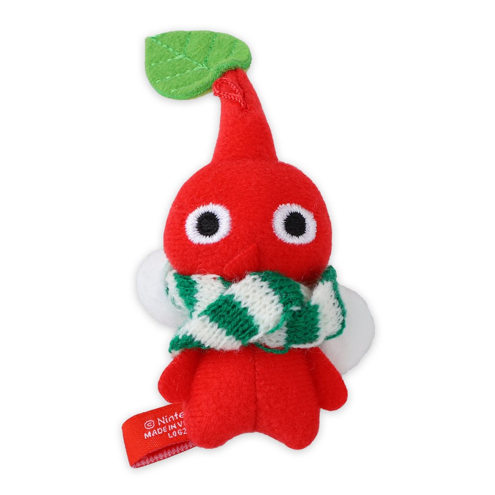 [사은품 증정] 피크민 키링 인형 굿즈 메지루시 키체인 키홀더 백참 pikmin 블룸, 18. 목도리 - ..., 1개