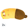 카카오프렌즈 발라당 차량용 안전벨트 커버, 춘식이, 2개