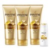 팬틴 케라틴 극손상케어 트리트먼트 220ml 3p + 샴푸 90ml 세트, 1개
