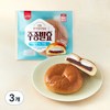 삼립 408시간 주종발효 단팥크림빵, 115g, 3개, 1개입