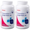 GNC 츄어블 비타민 C 500, 90정, 2개