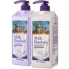 밀크바오밥 대용량 손상모 단백질 베이비파우더 샴푸 1000ml + 단백질 트리트먼트 1000ml, 1세트