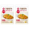 오뚜기 가뿐한끼 저당 매콤닭가슴살 카레, 130g, 2개