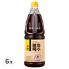 몽고식품 멸치육수, 1.8L, 6개