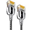 SAMZHE 울트라 슬림 초고속 기가랜선 CAT6A, 블랙, 1개, 3m