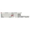 키크론 더블샷 OSA 프로파일 PBT 키캡 세트 141키, 레트로, PBT-52-EN