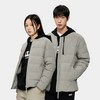 밸롭 남녀공용 슈드 다운 릴렉스핏 경량 패딩 자켓 BA4LDJU001