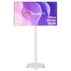 와이드뷰 4K UHD QLED 스마트 TV + 와이드무빙뷰 삼탠바이미 V3 세트, 109cm, QWGE43UT1(TV), EKWBYME78W(스탠드), 이동형 스탠드, 고객직접설치