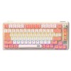 CHERRY XTRFY PIXIU 75 RGB MX2A 무선 3모드 게이밍 텐키리스 키보드, 저소음 적축, WHITE