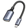 SAMZHE USB3.2 Gen1 C타입-USB3.0 OTG 젠더 케이블, 혼합색상, 1개, 15cm
