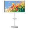 와이드뷰 FHD QLED 화이트에디션 클래식 삼탠바이미 스마트TV, 101cm(40인치), 모니터(GTWV400FHDQ11), 거치대(EKWBYME3822W), 이동형 스탠드, 고객직접설치