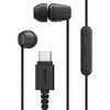 소니 USB-C 유선 인이어 이어폰, 블랙, IER-EX15C